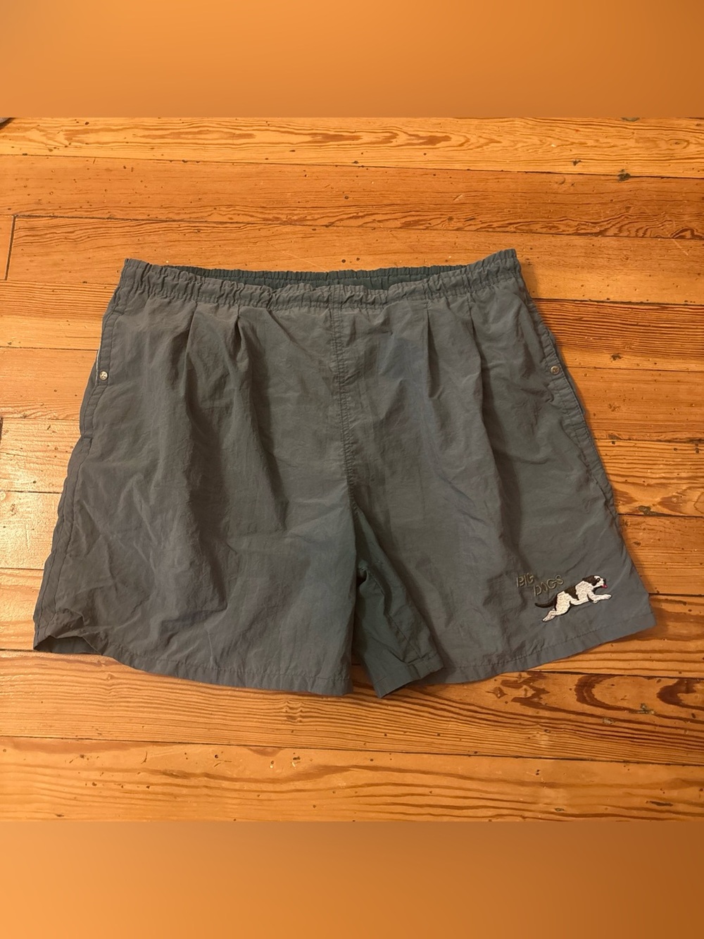 Big Dogs Swim Shorts Large L *bad Elastic Mens
